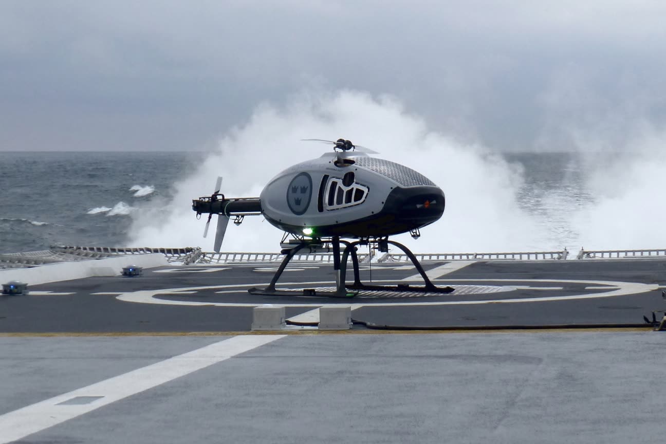 Naval VTOL uncrewed helicopter