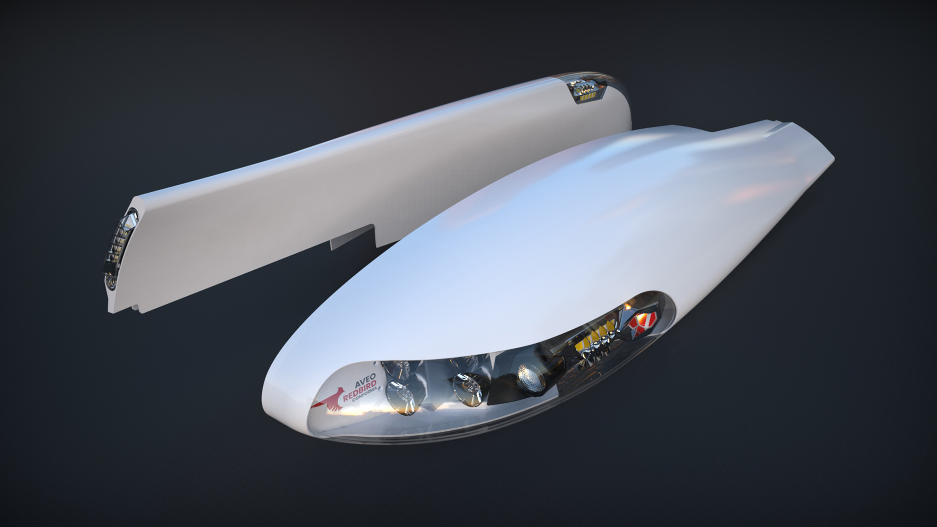 Aveo Conforma wingtip pod