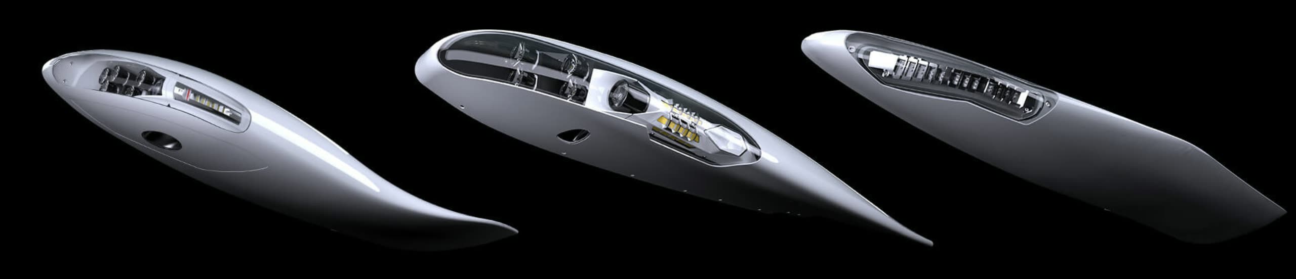AveoConforma red winglet with integral lighting