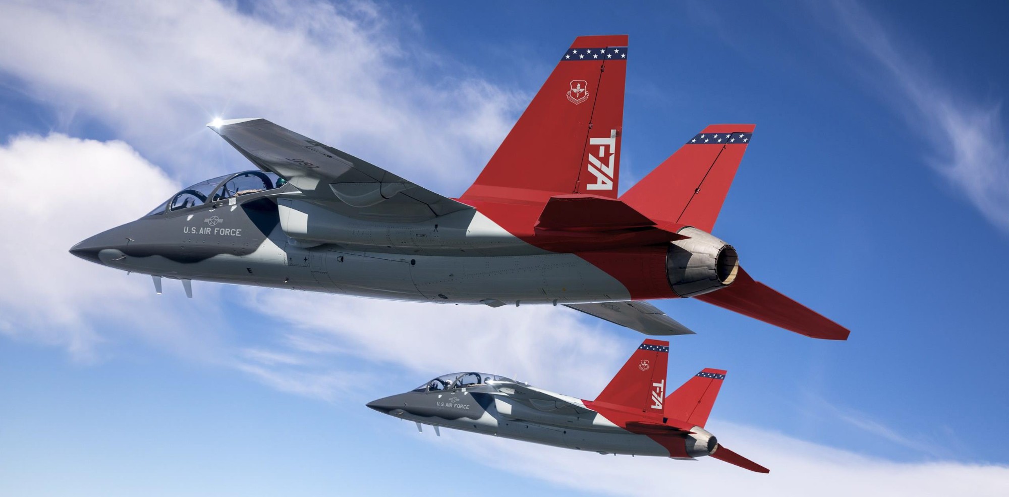 T-7A trainers with Aveo exterior lighting