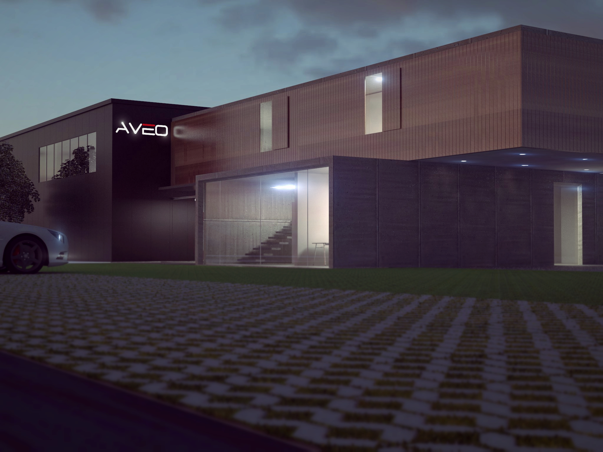New Aveo Engineering Headquarters Building