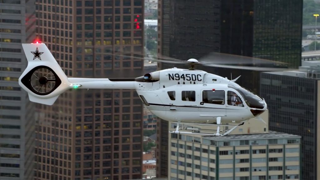 Aveo RedBaron, PosiStrobe CP and Ultras on Dallas Cowboys new Airbus Helicopter!!!!!