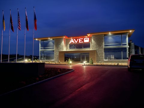 Aveo celebrates its latest building, the new HQ building at its Czech aerospace cluster in Pribram, Czech Republic