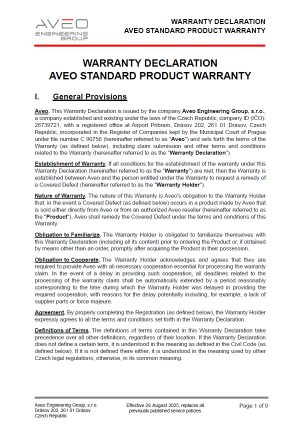 warranty